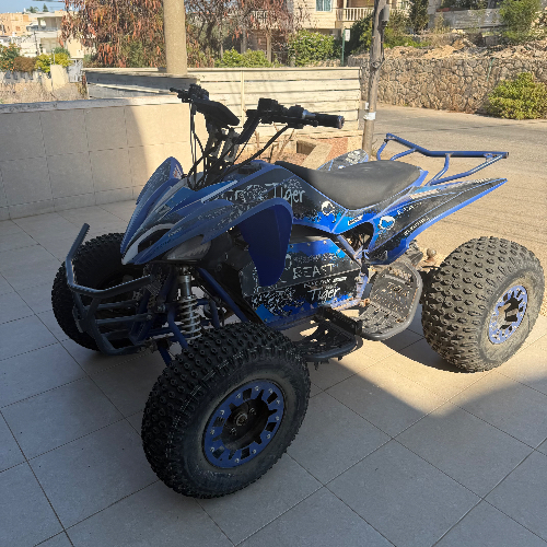 טרקטורון חשמלי 72V טייגר 7 משומש** צבע כחול - TIGER MOTORS