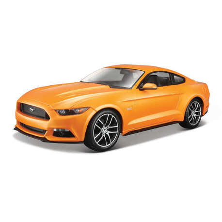 מאיסטו - דגם מכונית פורד מוסטנג  כתום - Maisto Ford Mustang GT  2015 1:18