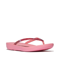 Fit Flop Iqushion Multi Crystal Ergonomic Flip Flops aumbre pink אייקושין מולטי ספרקל ורוד אומברה