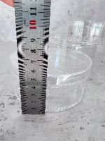 12 קריסטל עגול קוטר 12 גובה 5.5 ס"מ