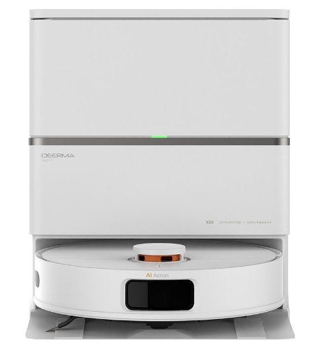 שואב אבק חכם דירמה Deerma X80 Plus עם תחנת ריקון אוטומטית