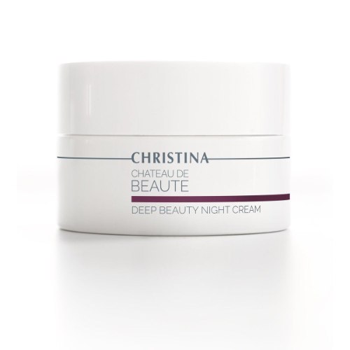 קרם לילה פעיל מונע הזדקנות 50 מ"ל Christina Chateau de Beaute Deep Beaute Night Cream