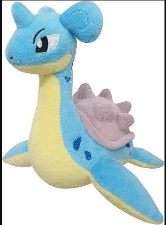 בובת פרווה פוקימון לאפרס Pokemon Lapras לילדים 28 ס"מ