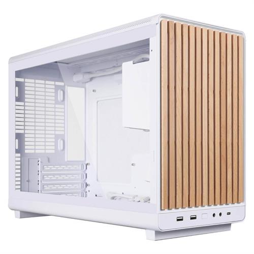 מארז מחשב Lian-Li A3 Wood and Glass Edition White