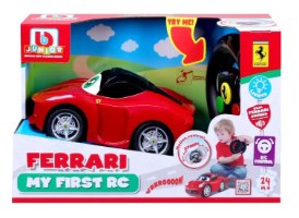 בוראגו מכונית פרארי על שלט BBJunior Ferrari My First RC LaFerrari