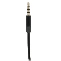 אוזניות סטריאו Logitech H111 Retail – תקע אודיו 3 5 מ מ כסוף עם שלושה פסים שחורים וכבל מחובר