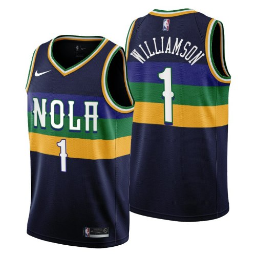 גופיית NBA ניו אורלינס פליקנס 22/23 - #1 Zion Williamson