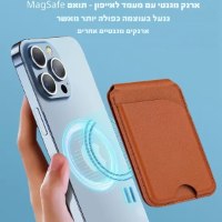 ארנק מגנטי משולב מעמד לסמארטפון – תואם MagSafe