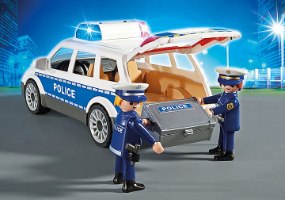 פליימוביל 6920 רכב משטרה עם אורות וסירנה Playmobil police במבצע!