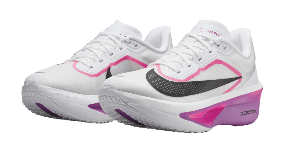 סניקרס נייק Nike Zoom x Fly 6 ורוד לבן