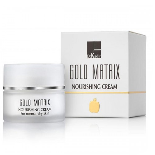 קרם הזנה גולד מטריקס לעור נורמלי יבש - Dr. Kadir Gold Matrix Nourishing Cream