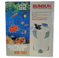 פילטר חיצוני לאקווריום 1000 ל/ש סאנסאן SUNSUN HW-302
