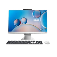 נייח ASUS AIO A3402 Core 3 100U 8GB 512nvme 23.8 FHD DOS White