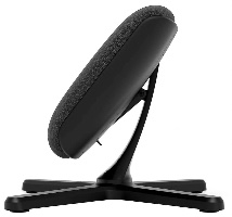 הדום נובלצ’יירס דגם TX V2.0 – כיסא מתכוון עם מושב מרופד בבד נושם בצבע אנתרציט
