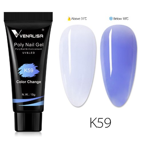 ונליסה פוליג'ל 15 גרם - K59 color change