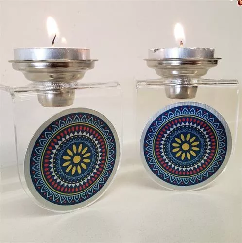 פמוטים לשבת מנדלה אתני