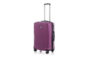 סט 3 מזוודות איכותיות SWISS - צבע סגול