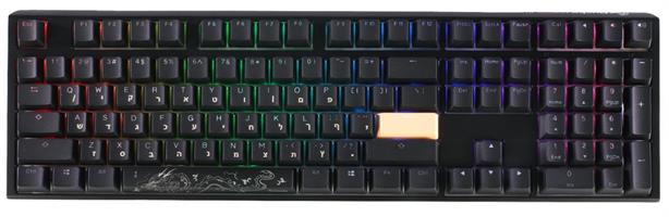 Ducky One 3 RGB עם מנגנוני Cherry Silent Red Switch לשקט ולתגובה מהירה