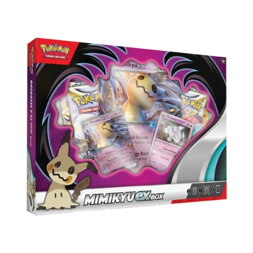 קלפי פוקימון מארז מימיקיו אי אקס Pokémon TCG: Mimikyu ex Box