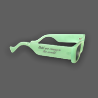 Block the haters sunglasses in turquoise