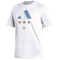 Argentina National Team adidas 2022 Winners T-Shirt - White