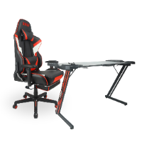 שולחן גיימינג פלוס כיסא גיימינג BANDEL7081 מבית LEVEL UP