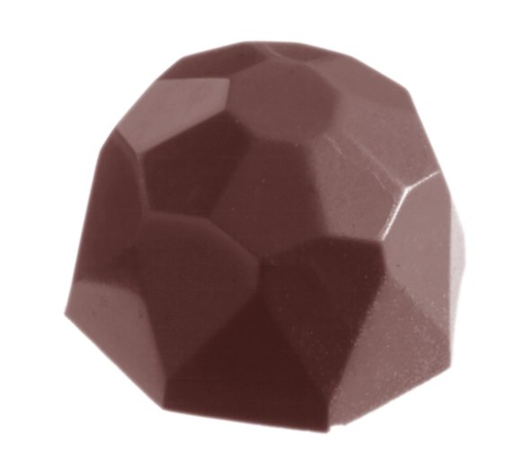תבנית פוליקרבונט יהלום קטן 24 יח' 10 גרם 1521CW