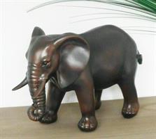 פסל פיל ברונזה 32 ס"מ Bronze Elephant