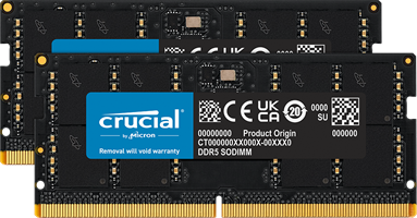 Crucial DDR5 128GB (2x64GB) 5600 CL46 SODIMM