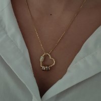 שרשרת לב חלול |חריטה