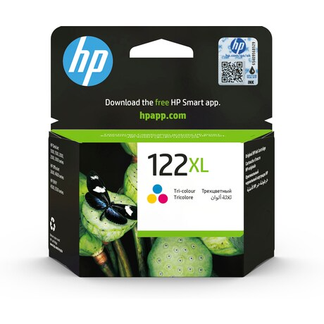 ראש דיו צבעוני מקורי HP 122XL