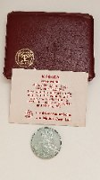 מצדה- שנת 1977, מדליה כסף/925, 27 מ"מ, החברה הממשלתית למדליות ולמטבעות