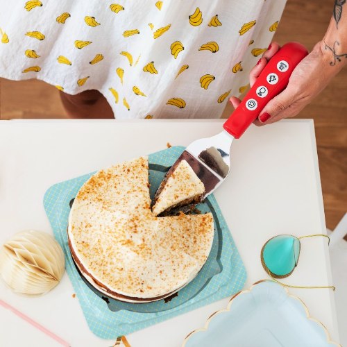 סכין הגשה מנגנת לעוגה Musical Cake Knife - מארז לא מושלם