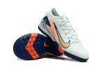 ללא גרב - נעלי ילדים קטרגל נייק Air Zoom Mercurial Vapor X לבן-זהב