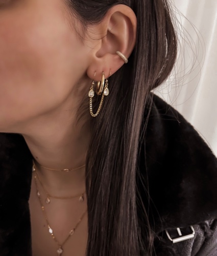 Rhachel Earrings Gold