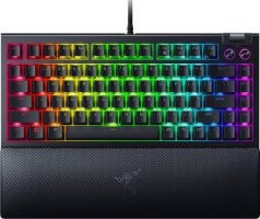 מקלדת גיימינג קומפקטית חוטית Razer BlackWidow V4 75% עם מתגים מכניים ניתנים להחלפה – תמונה 1
