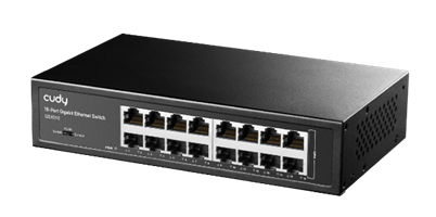 מתג לא מנוהל CUDY GS1016 16 Port Gigabit Ethernet Switch