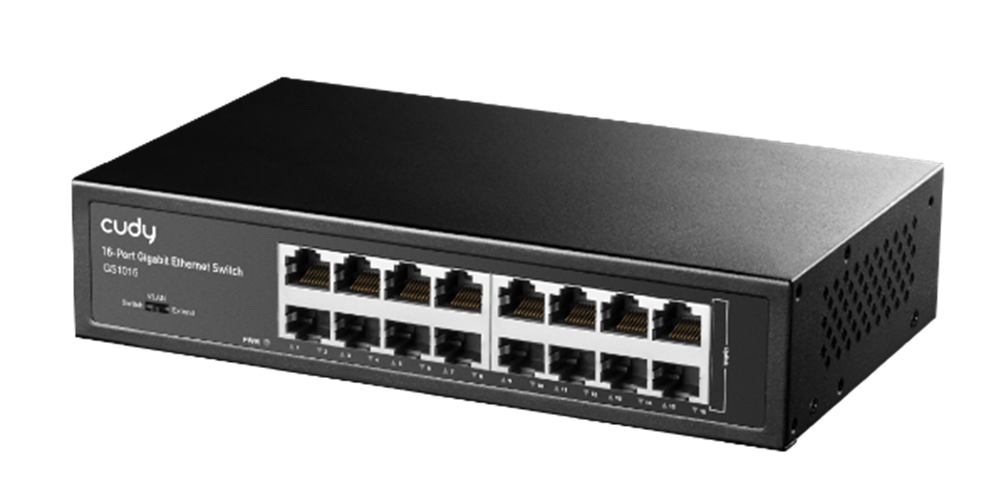 מתג לא מנוהל CUDY GS1016 16 Port Gigabit Ethernet Switch