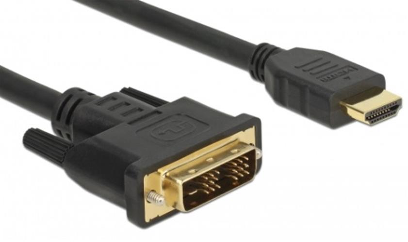 כבל HDMI ל-DVI בשקית תלייה