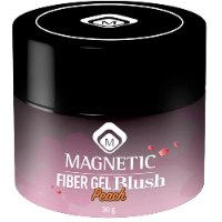 Fiber Gel peach 30 gr מגנטיק - ג'ל לבניה וחיזוק