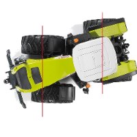טרקטור 4X4 חקלאי - BRUDER CLASS XERION 5000 3015