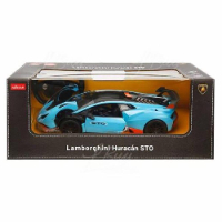 מכונית למבורגיני שלט כחולה כ- 34 ס"מ - RASTAR RC Lamborghini HURACAN STO 1:14