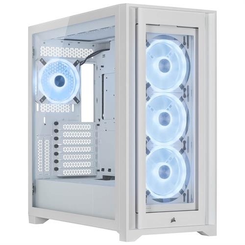 מארז Corsair iCUE 5000X RGB QL Edition לבן