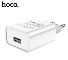 ראש טעינה HOCO C81A USB 5V/2.1A
