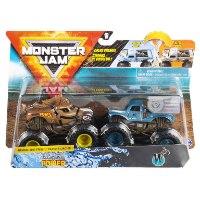 סט מכוניות מאנסטר ג'אם צבעים משתנים Monster Jam 1:64 Truck