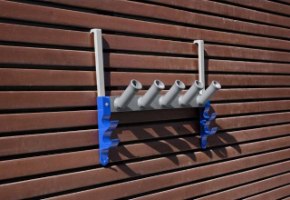 מתלה/מתקן תלייה מסדרת StorePro לארגון ואחסון אביזרי הבריכה 58674 מבית BESTWAY