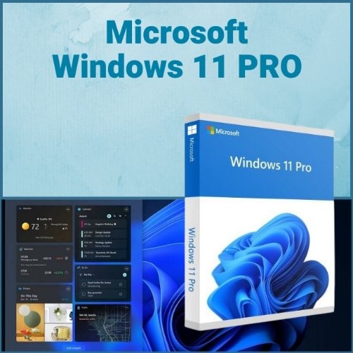 מערכת הפעלה Microsoft Windows 11 Pro  - רישיון דיגיטלי