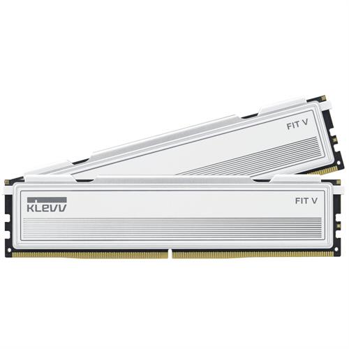זיכרון Klevv DDR5 32GB (2x16GB) 6000 CL30 FIT V White