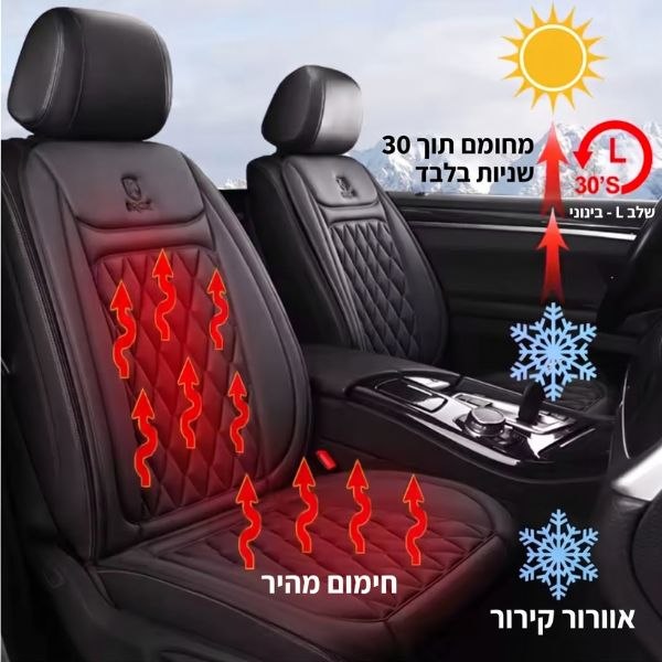 כיסוי-מושב-אורטופדי-מתחמם-לרכב-חימום-מושבים-עוצמתי