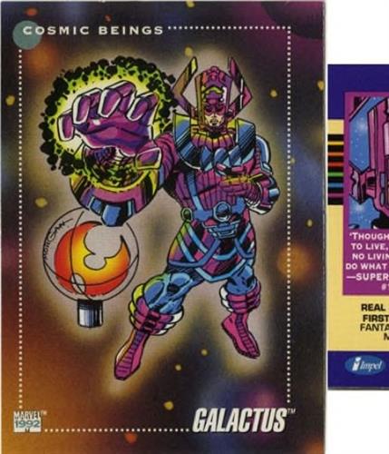 קלף בודד מארוול marvel - galactus - Universe Series 3 - 151